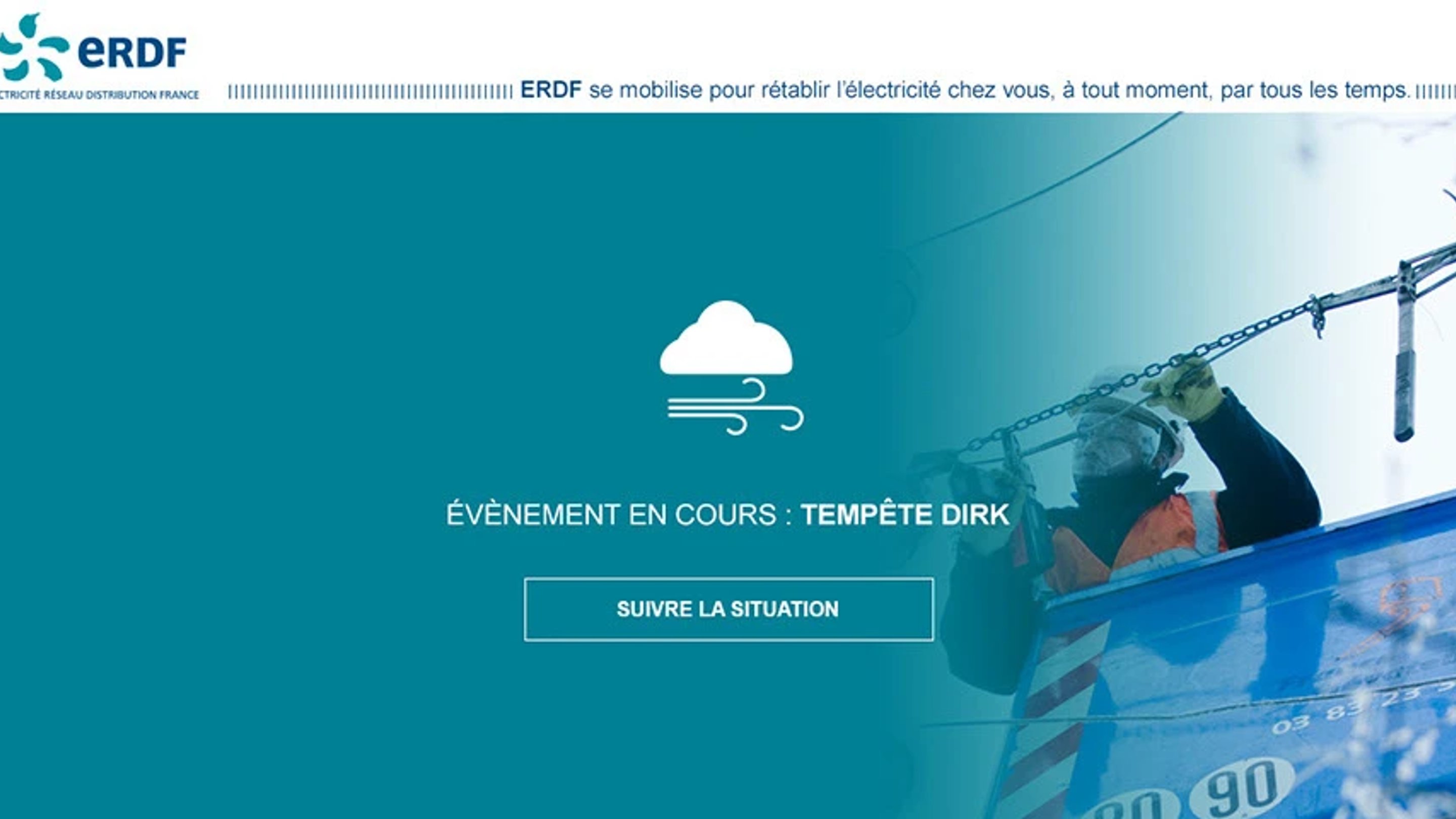 Ambiance ERDF Mobilisation Nationale