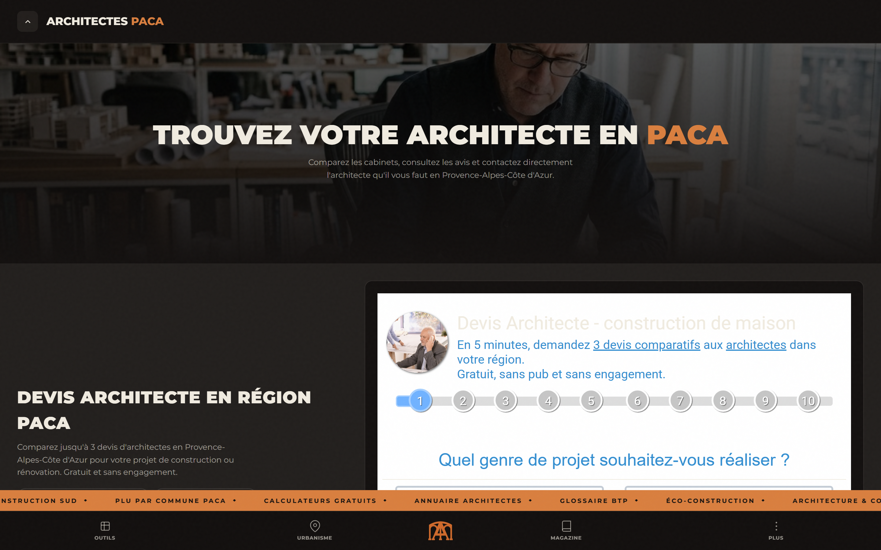 Capture site 3A Architectes Associés