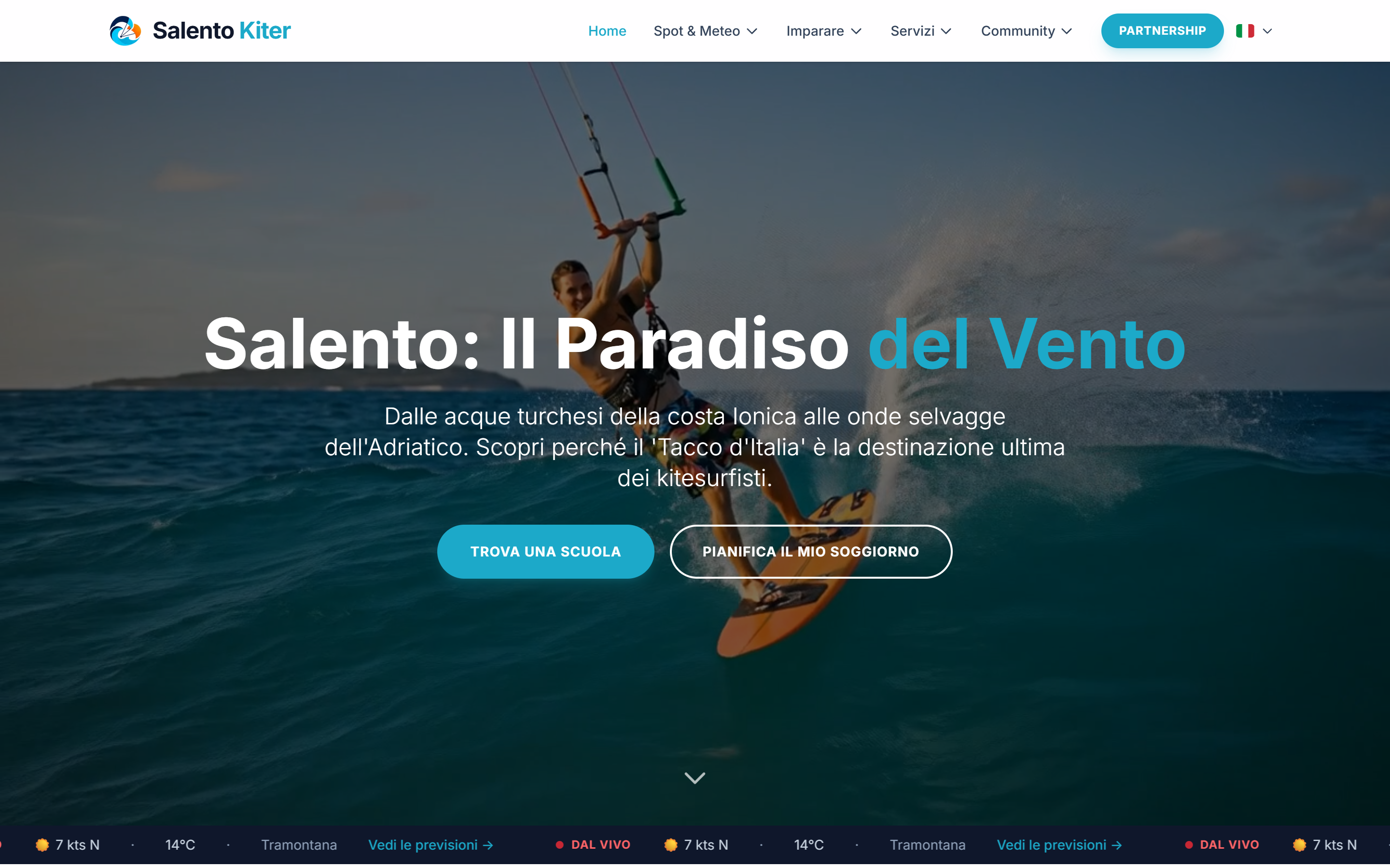 Atmosphère Salento Kiter version desktop